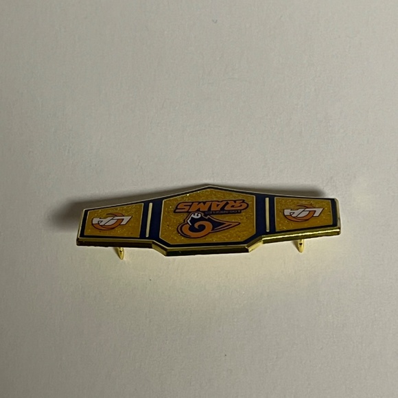 Los Angeles LA Rams Championship Belt Hat Pin Hats Bag Football Fitted New Era - Picture 4 of 8